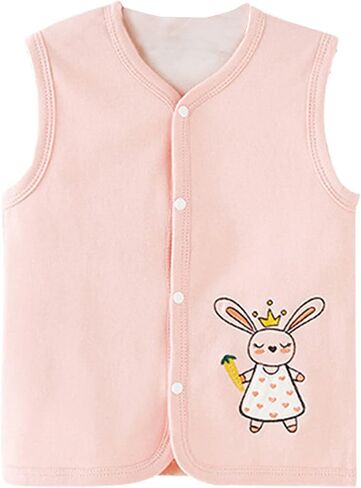 Toddler Baby Girl Boy Vest Fall Winter Clothes Sherp𝐚 Sleeveless Waistcoat Outerwear Kids Corduroy in Kuwait
