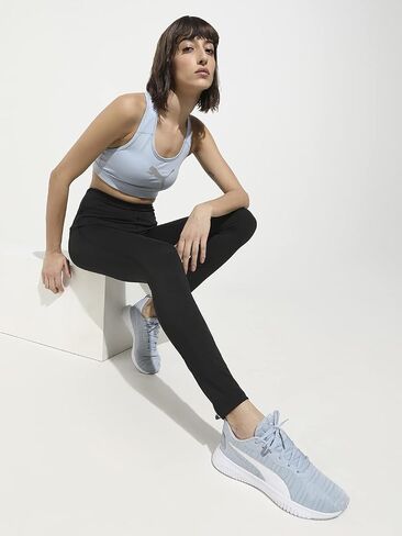 Puma Women's Flyer Flex Running Shoe, Blue Fog-Metallic Silver, 8.5 in Saudi Arabia