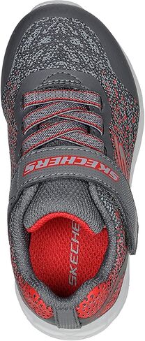 Skechers Kids Boy's Mega-Surge-Nezco Sneaker, Black/Yellow, 3 Little Kid in Saudi Arabia