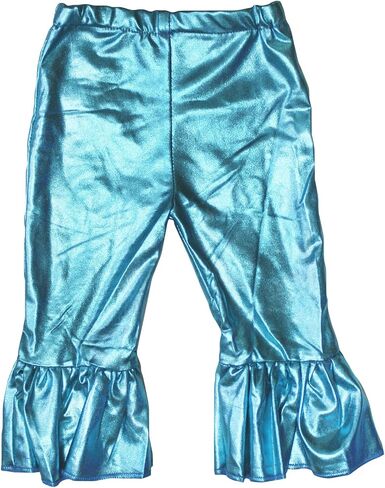 Petitebella Solid Color Bell Bottoms Girl Pants Nb-8y in Saudi Arabia