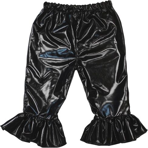 Petitebella Solid Color Bell Bottoms Girl Pants Nb-8y in Saudi Arabia