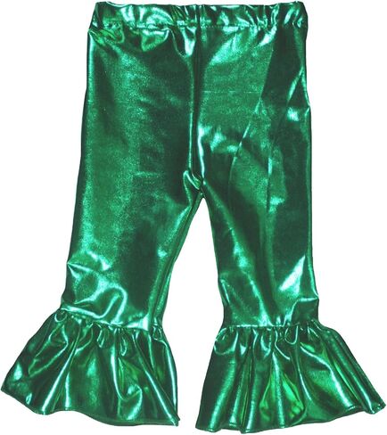 Petitebella Solid Color Bell Bottoms Girl Pants Nb-8y in Saudi Arabia