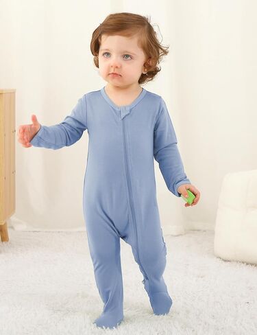 Jimonda Baby Boy Romper 4-Pack-بيجاماس من الخيزران لمدة 0-24 شهر in Kuwait