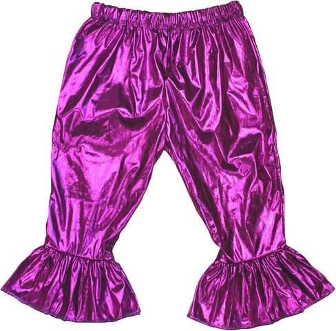 Petitebella Solid Color Bell Bottoms Girl Pants Nb-8y in Saudi Arabia