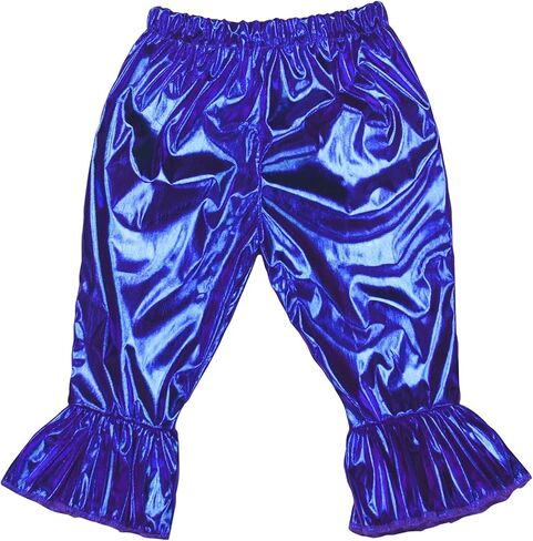 Petitebella Solid Color Bell Bottoms Girl Pants Nb-8y in Saudi Arabia