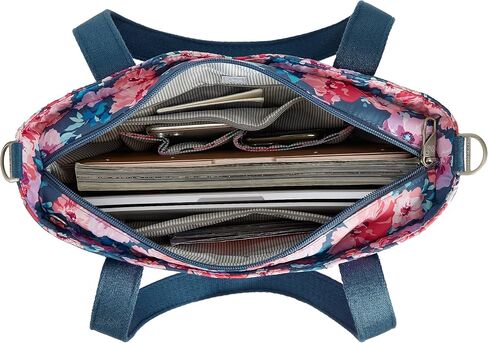 Travelon Boho Anti-Theft Tote, Gray Heather in Kuwait