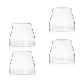 قبعات استبدال متوافقة مع زجاجات تنفيس Avent Avent المضادة للدورة 4oz /9oz /11oz ؛ ليس للزجاجات الطبيعية ليس قطع استبدال Avent الأصلية (4 حزمة)