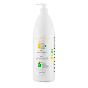 Makari Bebe Cleansing Milk (1000ml) | Baby Body Wash and Dry Skin Softening Solution | Helps Soothe Irritation | Gentle on Infants 3 Months and Older | Recommended for Delicate and Sensitive Skin