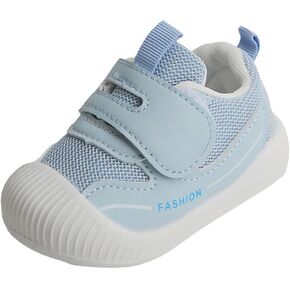 Little Boys Girls Mesh Breathable Athletic Shoes Toddler Classic Sneakers Slip On Outdoor Casual Sports Footwear