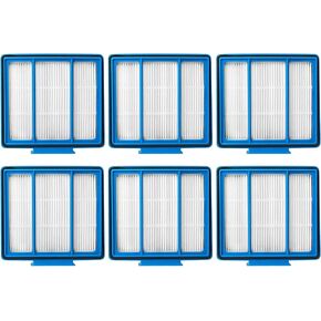 6Pack RVFFK950 1172FK870 استبدال مرشح HEPA لسمك القرش ، IQ ، EZ ، AI Series Cleaner RVFFK950 1172FK870 RV1001AE RV101 RV1001 AV970 AV993 RV912S AV1002AE AV753 UR1000SR