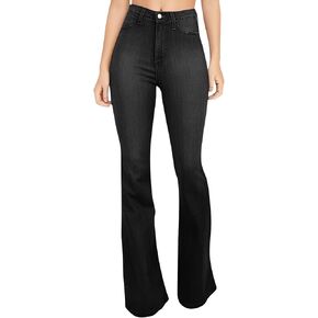 High Waisted Bootcut Jeans for Women 2025 Trendy Stretch Slim Fit Bell Bottom Flare Jeans Denim Pants Trousers