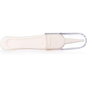 2PCS Safe Nose Cleaner Clip Tweezers for Ear and Navel Care Efficient Cleaning Tool Essential for White