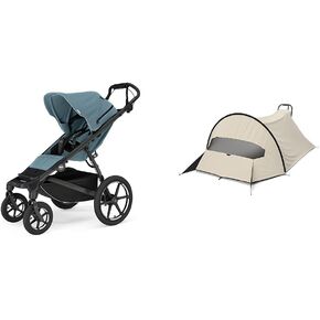 Thule Urban Glide 4-WHEEL SONED CLALLER CLAL-TERLER مع Wind & Sun TARP UPF50+ BUNDLE