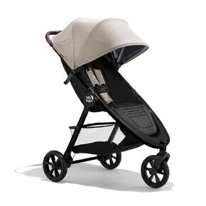 Baby Jogger City Mini GT3 جميع عربة التضاريس مع إطارات مطاطية للهواء إلى الأبد وجميع تعليق العجلات مع الإبزيم المغناطيسي وتسخير لا يكرر ، ومقود قابل للارتفاع ، وفرامل القدم