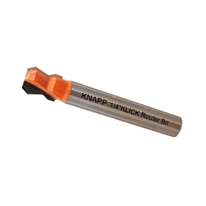 KNAPP klick Dovetail Router Bit - 1/4 inch Shank for Precision Cuts - Tungsten Carbide-Tipped for Durability - Perfect for DIY Projects & Professional Woodworking 1PCS