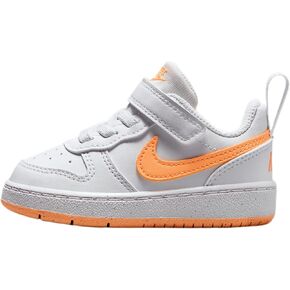 Nike Court Borough Low Recraft Baby/Toddler Shoes (DV5458-119, White/White/Peach Cream)