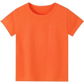 Tees 'Tees Crewneck Tolts Thirts Boys Girls Short Sleeve Toddler Comfor