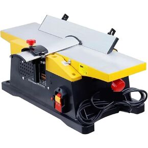 Woodworking Benchtop Jointers 6in 1800W Electric Wood Thicknesser Hand Planer Carving Power Tools Work Table High Performance