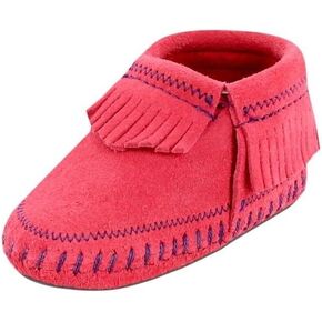 Minnetonka Infant-Girls' Riley Moccasin Booties - 1166