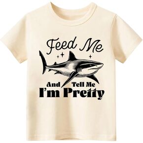 Toddler Shirts for Boys Grils Kids, Baby Boy Summer Clothes, 2-8T Funny Animal Graphic Tees Short Sleeve T-Shirt