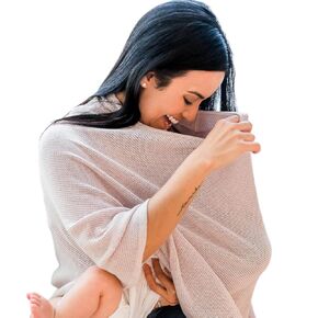 Nursing Cover, Cover for Breastfeeding, Feeding Cover for Breastfeeding, Breathable Nursing Cover, Machine Washable & Dryer Safe Nursing Cover Up
