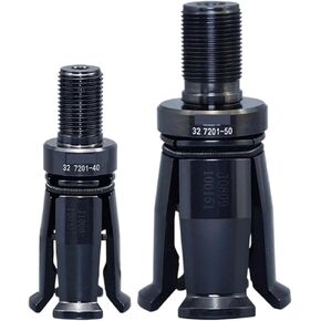 أداة المغزل الماكينة BT40/BT50 ، Clamp Pull Claw 4 Petal for CNC مغزل مع برغي خارجي 45 درجة للمبتدئين DIY (BT40-45)