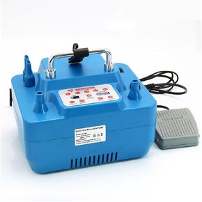 Electric Balloon Pump 1000W With Timer Dual Holes Professional Inflator With Memory Function Foot Switch 1000W For Beginnners DIY Use