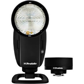 Profoto A10 On-Camera Flash Light for Canon Bundle with Profoto Connect-The Button-Free Trigger for Canon (2 Items)