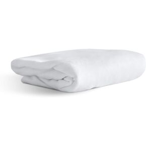 Organic Cotton Crib Sheets for Graco and Other Play Yards - Pack N Play Mini Crib Sheets Fitted w/ 360 Elastic Edge (White)