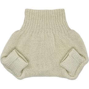 غطاء حفاضات الصوف العضوي Merino - غطاء حفاضات متماسكة بين عشية وضحا