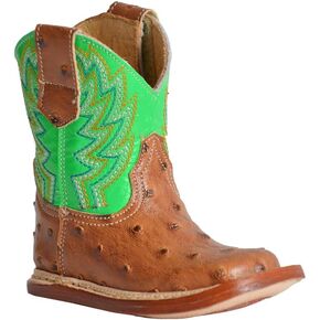 Roper Western Boots Boys Cowobabies Buddy Brown 09-016-7912-8247 BR