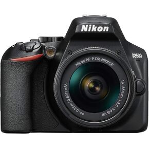 Nikon D3500 W/ AF-P DX NIKKOR 18-55mm f/3.5-5.6G VR Black
