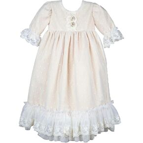 Haute Baby Emma Grace Newborn Girl Take Me Home Gown Multicolor