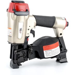 Pneumatic Roofing Nail Gun 15 Degree 3/4-inch to 1-3/4-inch Roofing Nailer Heavy Duty Coil Nailer