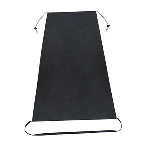 1pc Uv Protective Stroller Sunshade Cover Multi-use Protector Lightweight Breathable Cloth for Outdoor Use Black