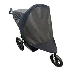 SASHA'S Sun, Wind and Insect Cover for BOB Duallie Double Jogger Black (Jogger not Included)