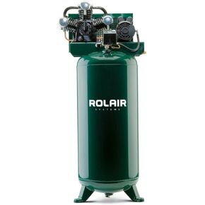 Rolair 5 Hp (230V), 16Cfm@100Psi, Vertical 60 Gall Compressor