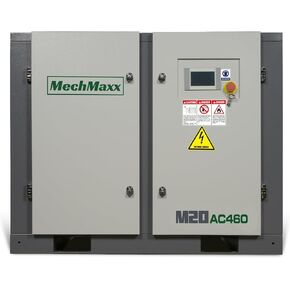 20HP Rotary Screw Air Compressor – 78 CFM, 116 PSI, 460V 3-Phase | Industrial-Grade，Model M20AC460