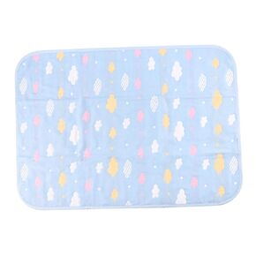 SUPVOX Waterproof Crib Mattress Mat Washable Soft Comfortable Mini Crib Mattress for Toddler