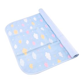 Vaguelly Changing Mat Washable Boy Girl Bed Pad Portable Crib Mattress for Boy Girl Soft Material for Travel and Home Use