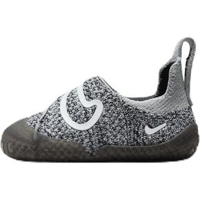 Nike Swoosh 1 Baby/Toddler Shoes (FB3244-001, Black/Wolf Grey/White) Size 7