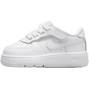 Nike Force 1 Low Easyon Baby/Toddler Shoes (FN0236-111 ، White/White/White) Size 4