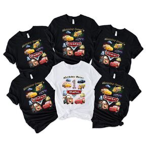 Cars matching family Birthday Shirts, cars Birthday Shirt, Cars Custom Shirt, Personalized Cars Shirt, Cars family shirts, Cars Birthday t-shirt for girls and boys