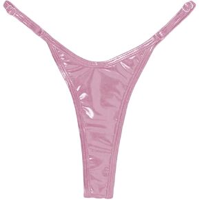 Bikinis for Women 2025 Trendy Cheeky Low Waisted Thong Bathing Suit Sexy Triangle Bikini Swimsuit Beach String Swim Briefs