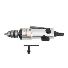 Air Operated Drill, Air Drill Zinc Alloy Drilling Machine Straight Air Drill Zinc Alloy Wear Resistant High Hardness Air Operated Drill for Industry 3/8in