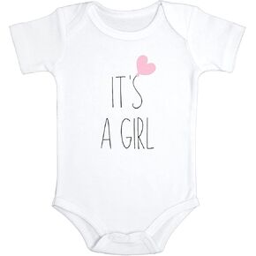 "It's a Girl" Pregnancy Announcement Outfit– Gift for Expecting Families