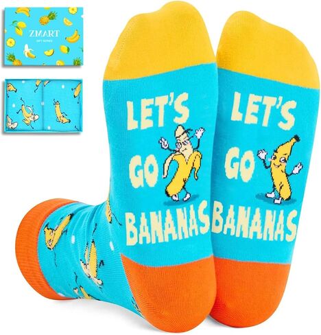 Zmart Funny Lemon Gifts for Lemon Lovers, Positive Lemon Theme Gifts for Him Her, Novelty Lemon Socks Women Men Green in Saudi Arabia