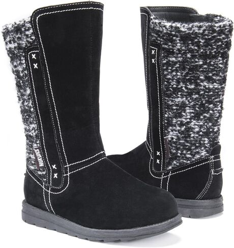 MUK LUKS Women's Stacy Boots - Ebony in Saudi Arabia