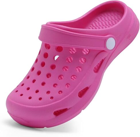 صندل كلوج للحديقة للاولاد والبنات من كيوبوفلاي، صندل مائي سهل الارتداء للاستخدام في الاماكن المغلقة والمفتوحة (للاطفال الصغار/الاطفال الكبار) in Kuwait