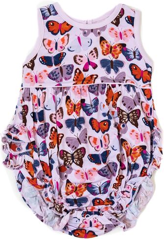 Little Sleepies Bubbler Romper for Girls, Soft Viscose from Bamboo One Piece, Baby Clothes in Saudi Arabia